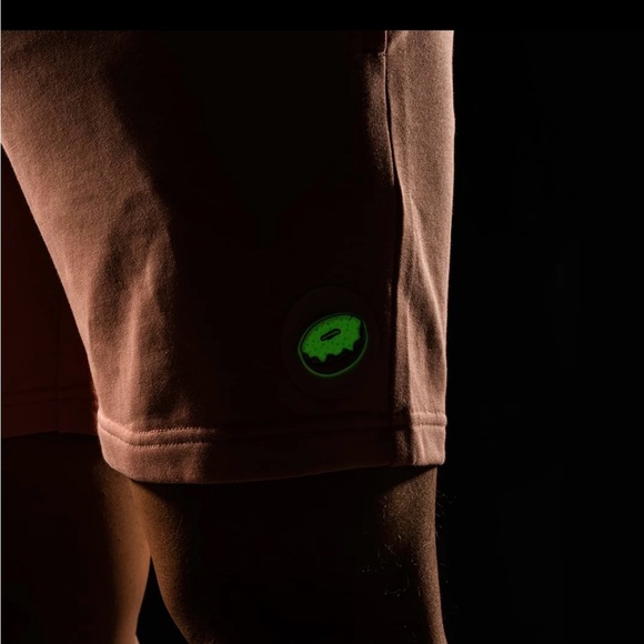 Eubi Mens Pink Lounge Shorts - Picture 4 of 7